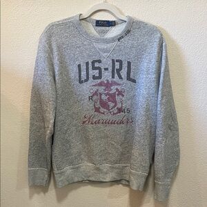 Polo Ralph Lauren Men’s Military Inspired Graphic Sweatshirt